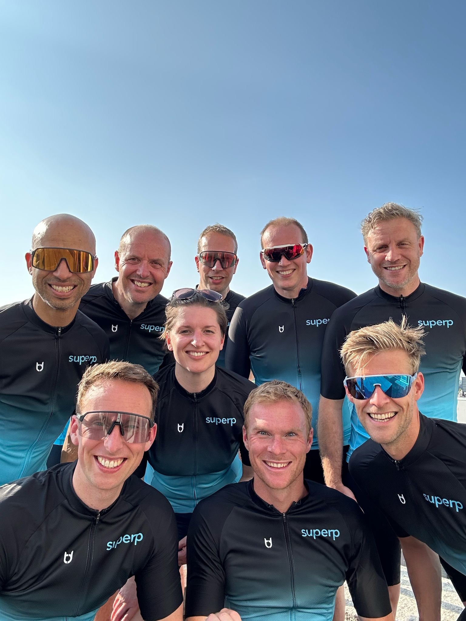 Wielrennen met SUPERP